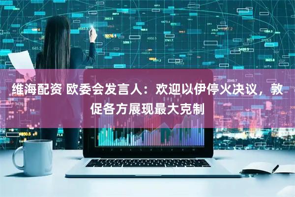 维海配资 欧委会发言人：欢迎以伊停火决议，敦促各方展现最大克制